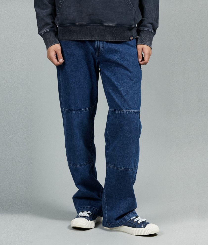 Men's Double Knee Denim Pant