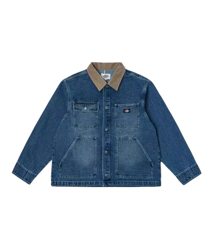 Men's Denim Chore Coat Jacket