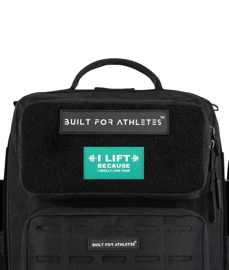 Built for Athletes - Patch -  I Lift Because I Really Like Food Patch