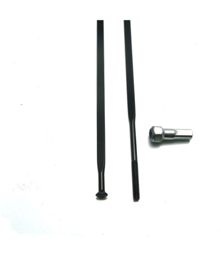 [99687501]  Kit 12Spk Crossride Disc 09 F+B Sort 263Mm 99687501