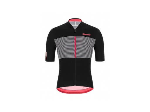 SANTINI 21S REDUX ISTINTO S/S JERSEY NERO/BLACK SIZE L (1S94475REDUXISTI)