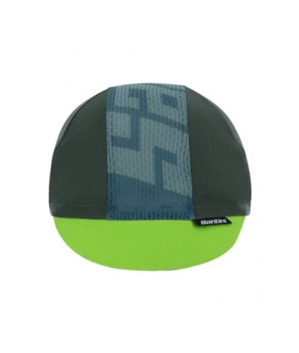 SANTINI 21S COLORE CYCLING CAP VERDE MILITARY SIZE UNI (1S460NETCOLOR)
