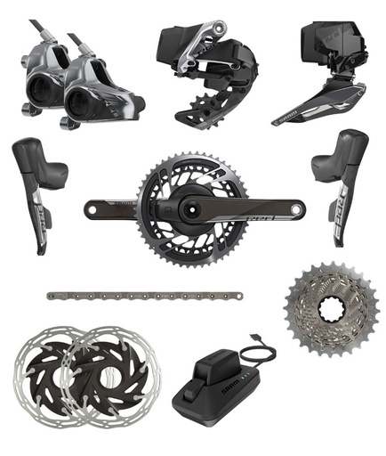 RED AXS GROUPSET DB PM CRANK DUB 170 50/37 CASSETTE 10-28